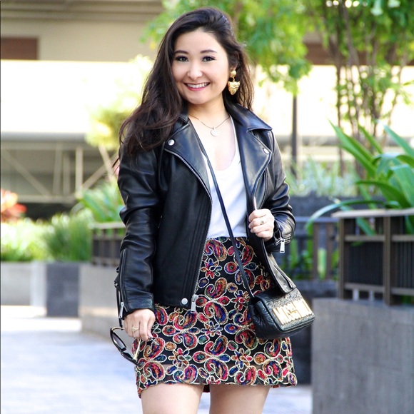 Zara Embellished Mini Skirt - Picture 8 of 8